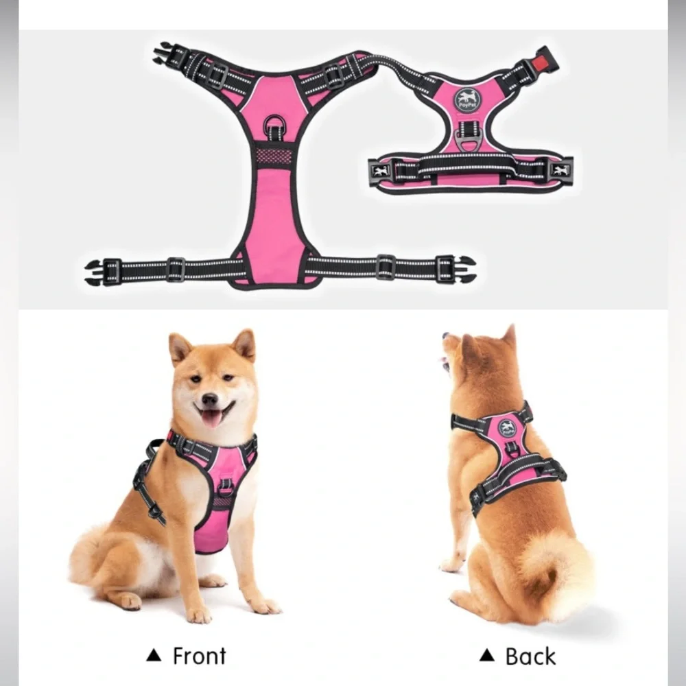 No more pulling hardness for small dog , soft padded handle
